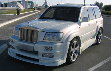 Land Cruiser hdj120 Rolls Royce 4x4